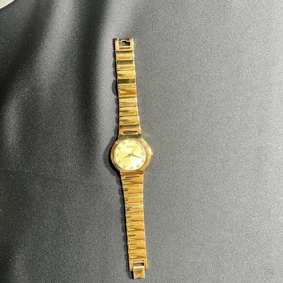 Pulsar Men's Japanese Quartz Watch, Gold-Plated, New Battery - Picture 3 of 14